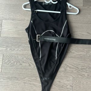 COPY - MANIERE DE VOIR HIGHWAISTED BODY SUITE